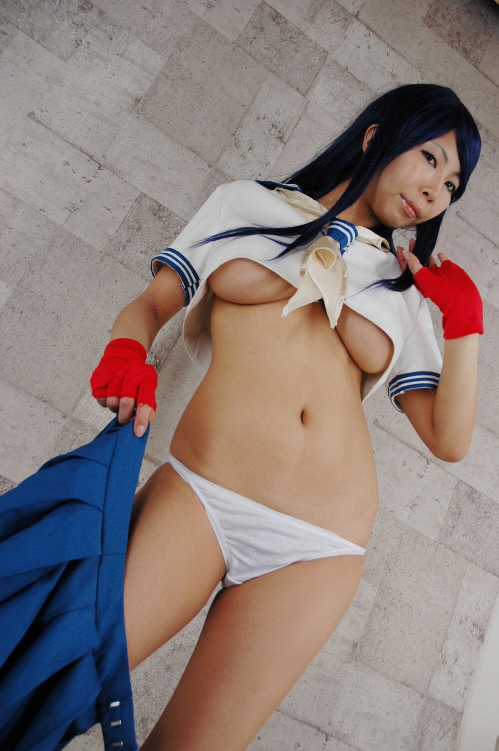 [Cosplay] Ikkitousen  Big Boobs Kanu Unchou PART 4